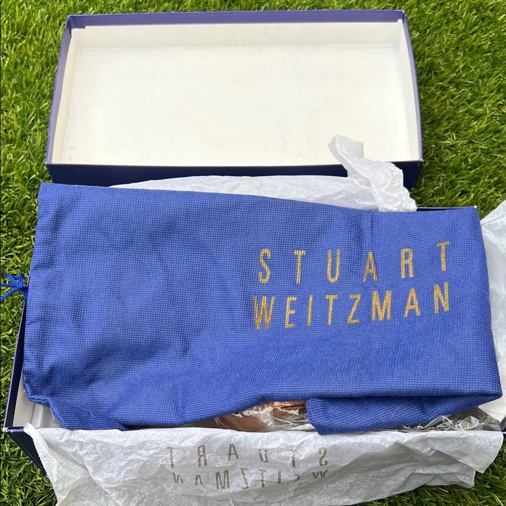 Stuart Weitzman Orangina Pantone Python size 5 1/2 - Picture 14 of 15